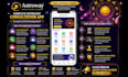 develop a flutter astrology consultation app with chat video call and ai