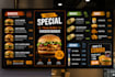design a professional restaurant menu and takeaway menu