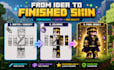 minecraft skin custom skin java bedrock pixel art minecraft avatar character art