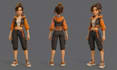 create a 3d stylized game character in blender with 3d rigging