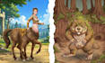 draw fantasy illustration, concept art, and game art