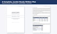 write a bankable business plan with financials