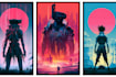 do cyberpunk futuristic city art