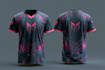 design sublimation football jersey