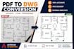 create autocad 2d floor plans