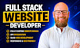 do full stack website development as your custom front end and backend experts