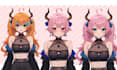 model rig 2d 3d vtuber avatar vtuber commission vtuber rigging streaming avatar