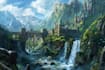 do a fantasy landscape
