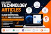 write technology articles on cloud computing, iot and 5g