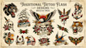 create awesome old school tattoo style design