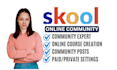 skool community setup, membership skool online course creation, skool community