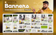 design web banners, ads, cover, post in 3 hours