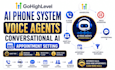 gohighlevel ai phone system voice agents conversational ai appointment setting