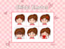 draw custom chibi emotes