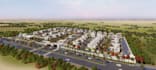 develop gated community layout render, master plan, housing complex development