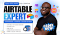 setup airtable crm database, airtable automation, interface, sofr webapp, n8n ai