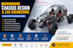 do car chassis design, solidworks cad engineering and  mechanical design