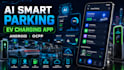 develop ai android smart parking system car parking app ev charging app ocpp