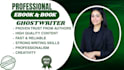 be your nonfiction book and ebook ghostwriter