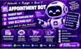 develop appointment bot booking resy bot restaurant web bot