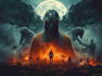 fantasy, sci fi, horror and dystopian book cover art