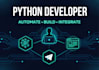 develop python web application and website data