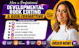 do plot diagnosis, developmental editor for supernatural, fantasy, fiction novel