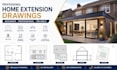 create architectural drawings for UK home extensions