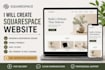 edit, build real estate squarespace website development