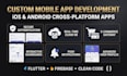 develop a custom mobile app for android and ios