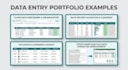 do simple data entry tasks