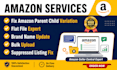 fix amazon parent child variation, bulk upload, suppressed, listing flat file