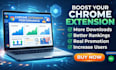develop custom chrome extension for you