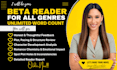 beta reader romance beta reader fantasy beta reader sci fi, thriller beta reader