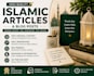 write SEO friendly islamic articles and blog posts