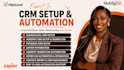 setup gohighlevel hubspot, pipedrive, crm hubspot workflow zapier integration