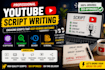 write ai content and youtube scripts in english
