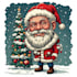 draw christmas cartoon caricature