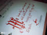 handwrite notes and letters