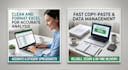 clean, format and organize microsoft excel spreadsheets