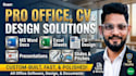 write, edit, and design a professional CV or resume