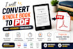 convert kindle book to PDF