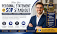 edit your personal statement, statement of purpose for any graduate application