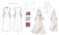 create professional islamic clothing tech pack and modest wear