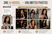 create realistic ai brand photos with your ai model