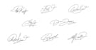 design a real handwritten signature logo or autograph with a video tutorial