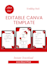 create editable canvas wedding invitation templates and rsvp cards