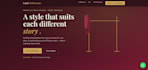 make a professional landing page