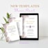 create editable canva bridal shower invitation templates