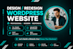 create wordpress website website development redesign wordpress website design